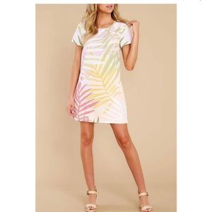 NWT Minkpink Palm Springs tee dress xs